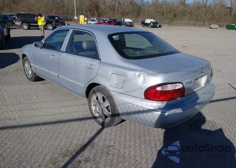 2002 Mazda 626 Es V6/Lx V6 from USA, damaged, VIN 1YVGF22D525275078